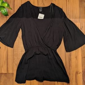 Brand new Forever 21 black romper